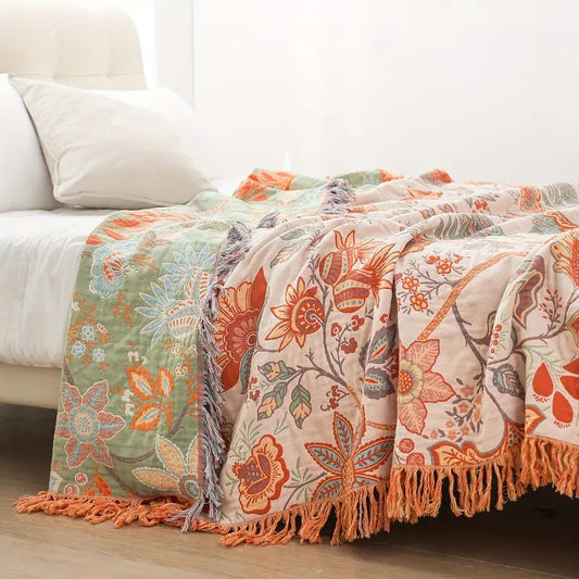 Florance Layered Cotton Blanket