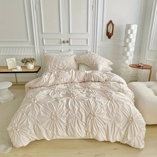 Verano Ruffle Quilt Cover Set