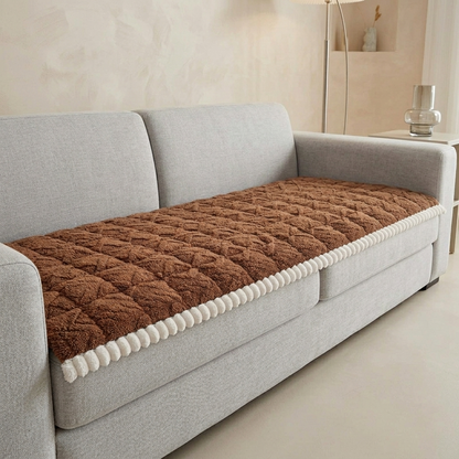 Tuftly Geometric Lattice Quilted Sofa Seat Cover