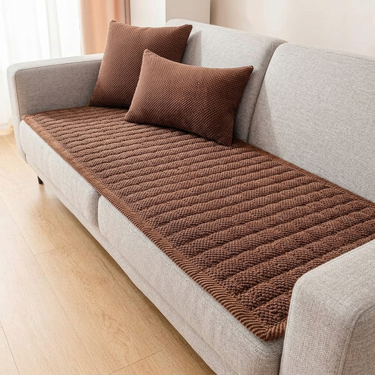 Coslo Ribbed Quilted Sofa Seat Cover
