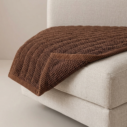 Coslo Ribbed Quilted Sofa Seat Cover
