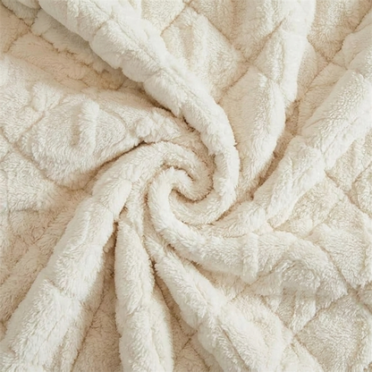 Tuftly Geometric Lattice Quilted Sofa Seat Cover