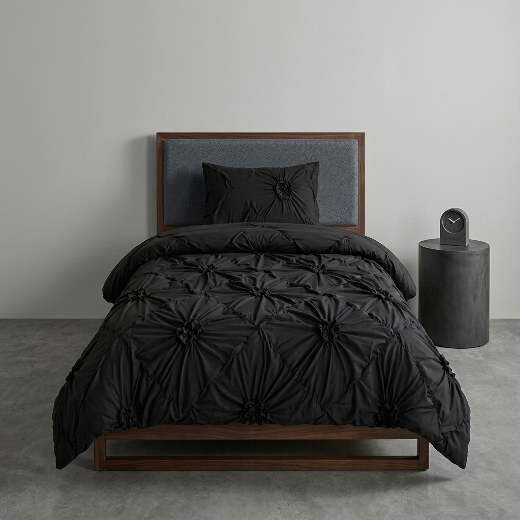 Vloora Floral Ruffle Quilt Cover Set