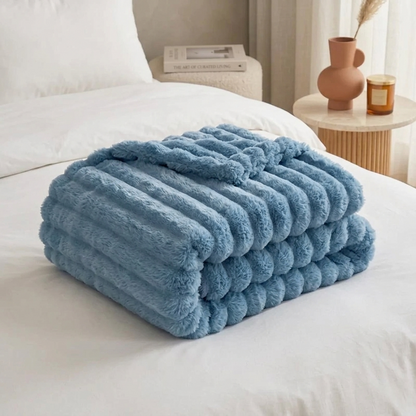 Softra Chunky Ribbed Plush Blanket