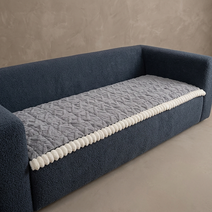 Tuftly Geometric Lattice Quilted Sofa Seat Cover