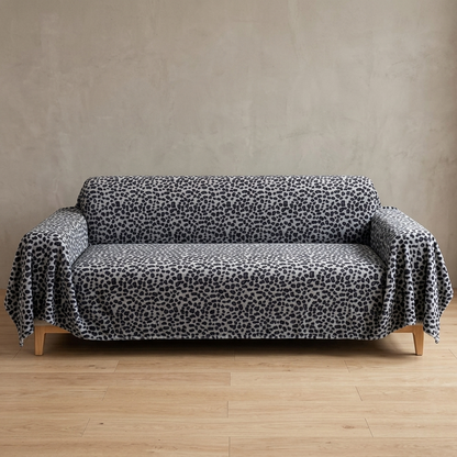 Wildo Leopard Print Anti-Slip Sofa Throw