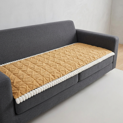 Tuftly Geometric Lattice Quilted Sofa Seat Cover
