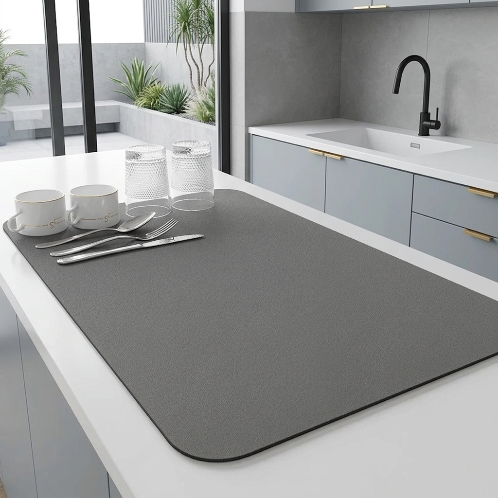 Drovva Absorbent Dish Drying Mat