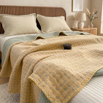 Starvo Matelasse Reversible Cotton Blanket