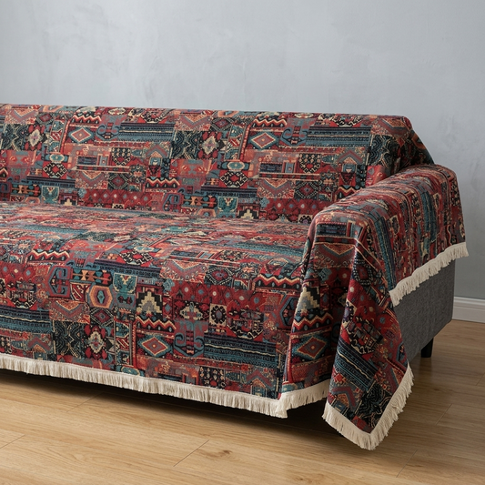 Vovely Tribal Kilim Traditional Sofa Throw