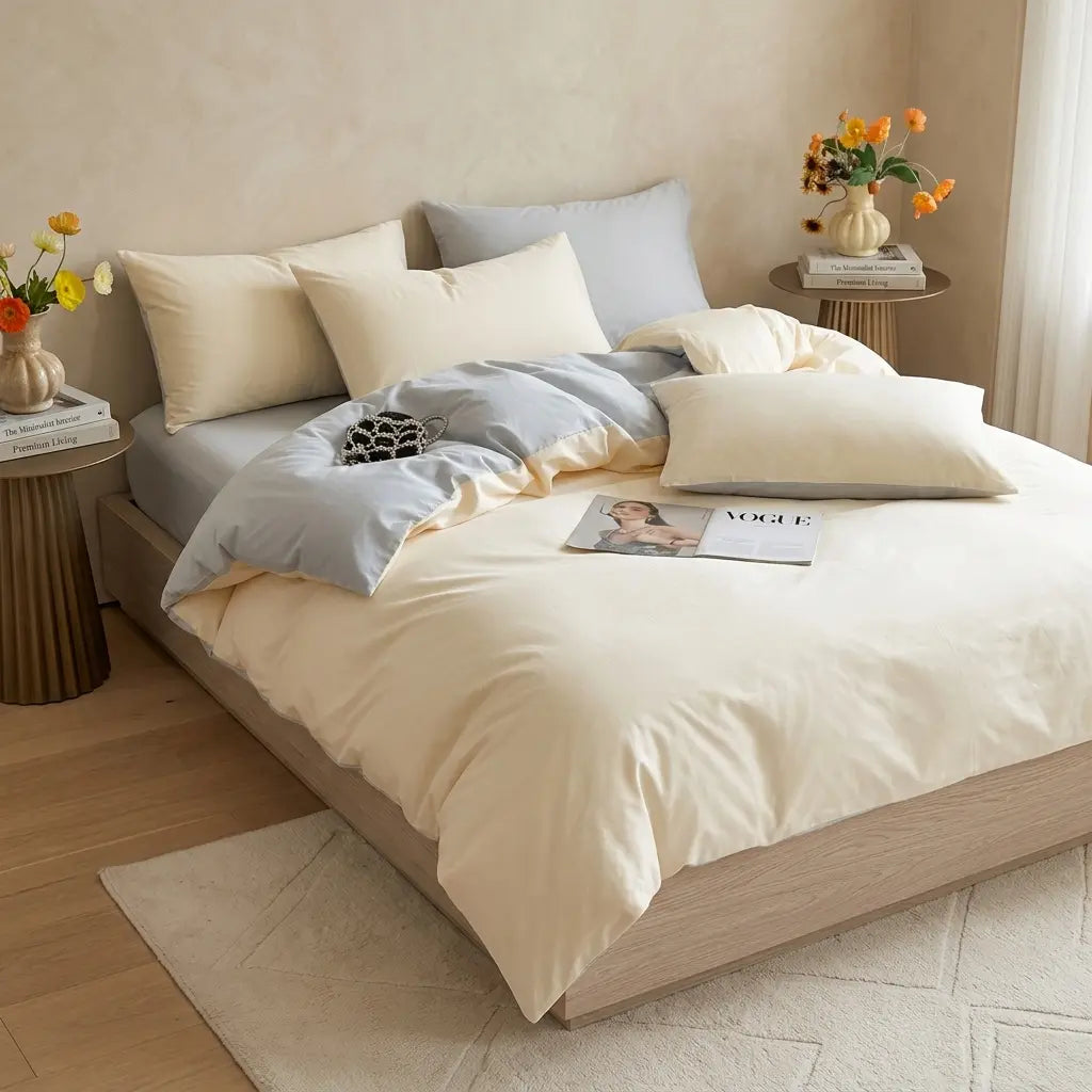 Somnia Reversible Quilt Cover Set