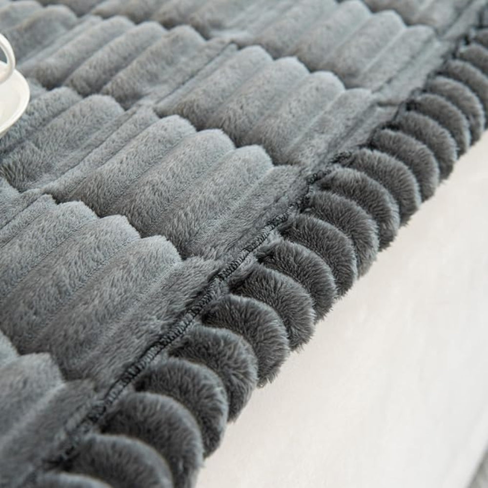 Ribblo Ribbed Quilted Sofa Seat Cover