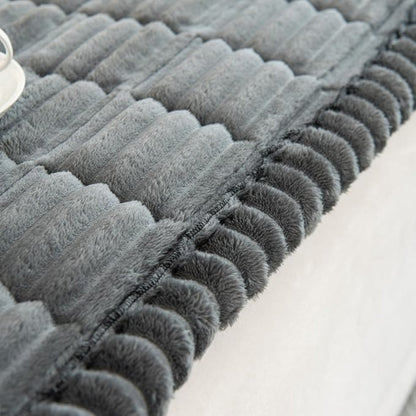 Ribblo Ribbed Quilted Sofa Seat Cover