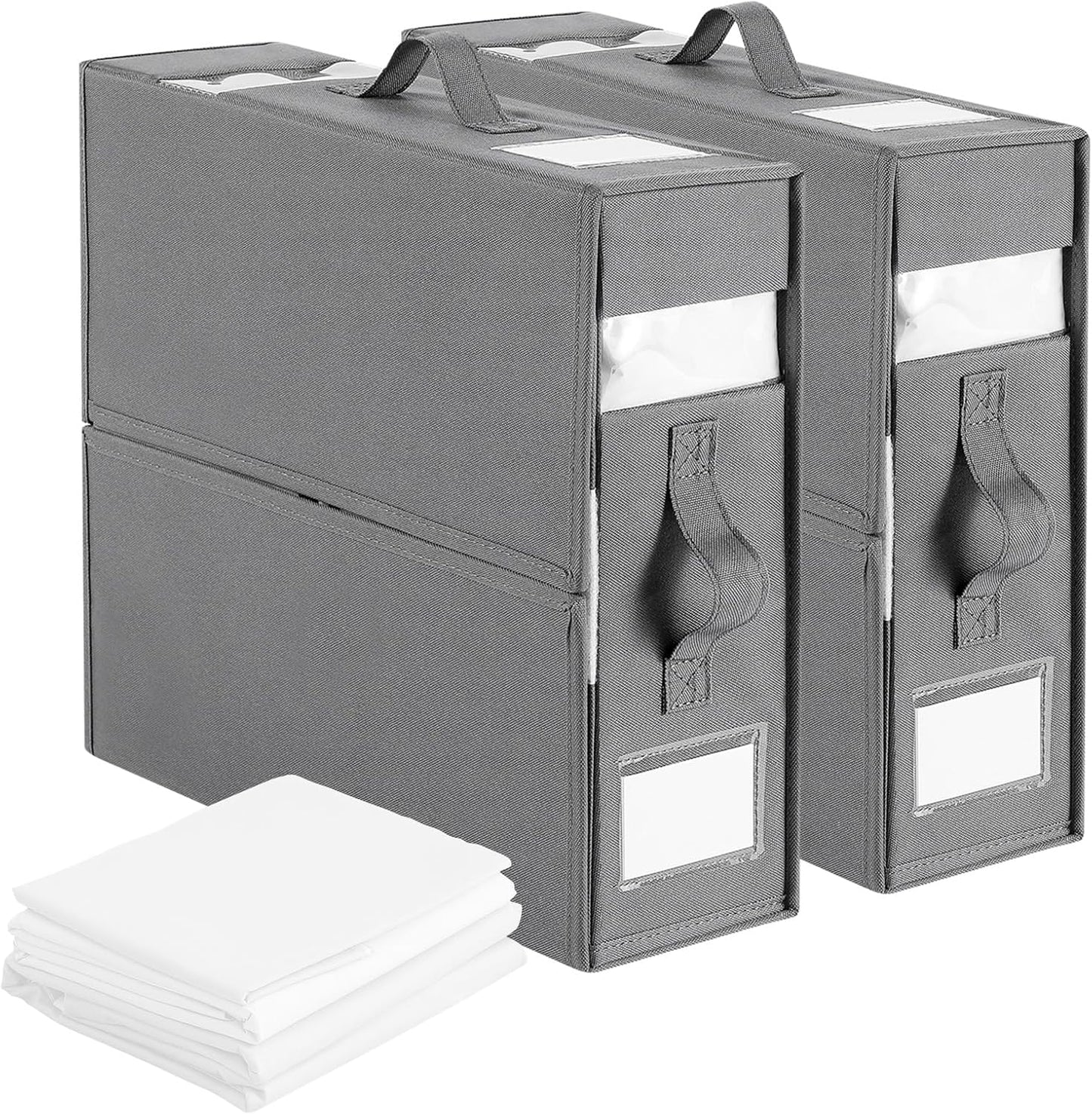 Stovro Wardrobe Bed Linen Storage Organiser