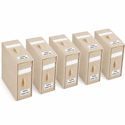 Stovro Wardrobe Bed Linen Storage Organiser