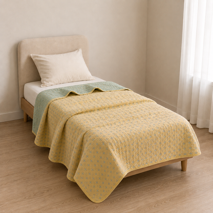 Starvo Matelasse Reversible Cotton Blanket