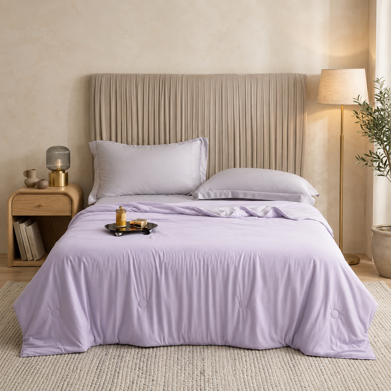 Luvia Lightweight Reversible Blanket