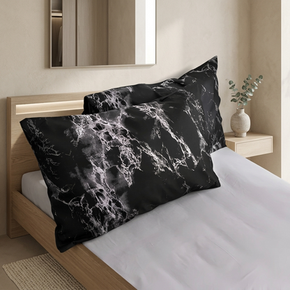 Marvlo Marble Effect Patterned Quilt Cover Set