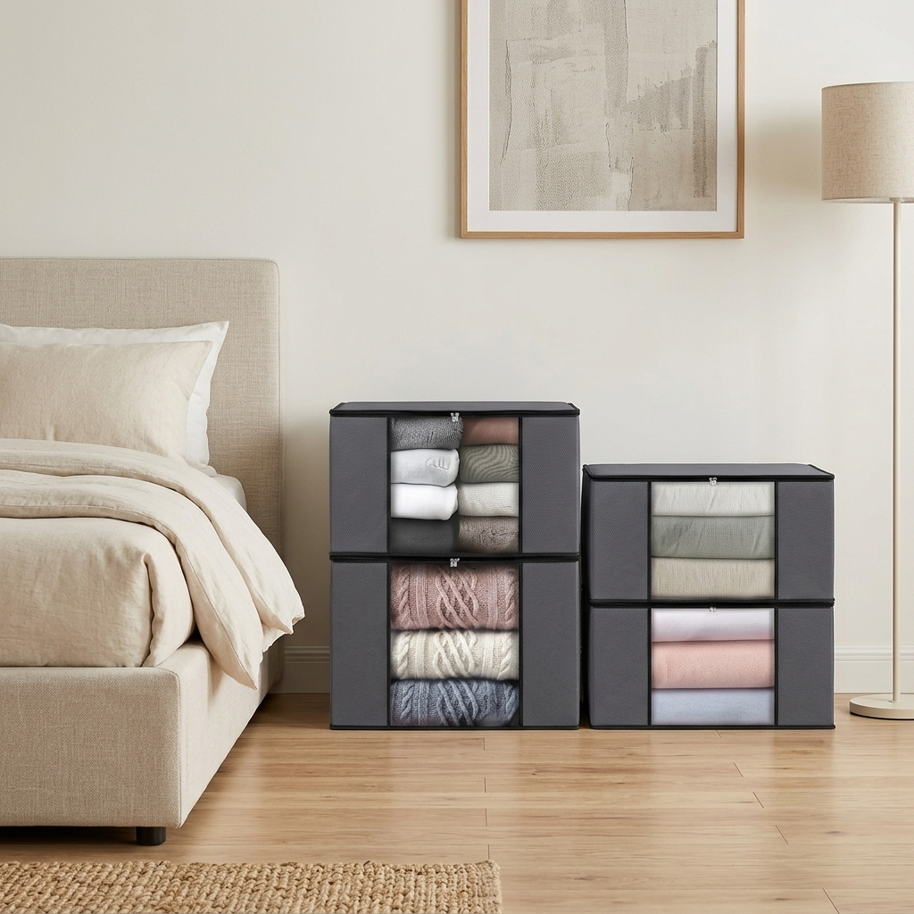 Quilva Spacious Wardrobe Storage Bag