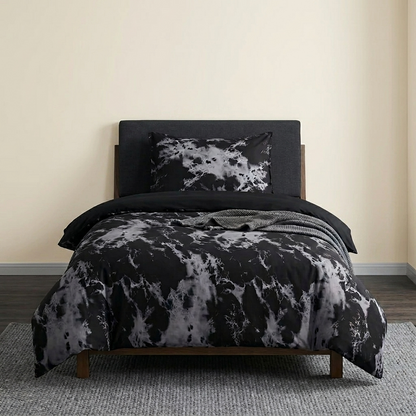 Marvlo Marble Effect Patterned Quilt Cover Set