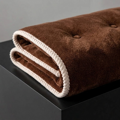 Velour Tufted Anti Slip Sofa Seat Cover