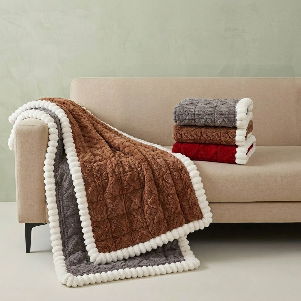 Tuftly Geometric Lattice Quilted Sofa Seat Cover