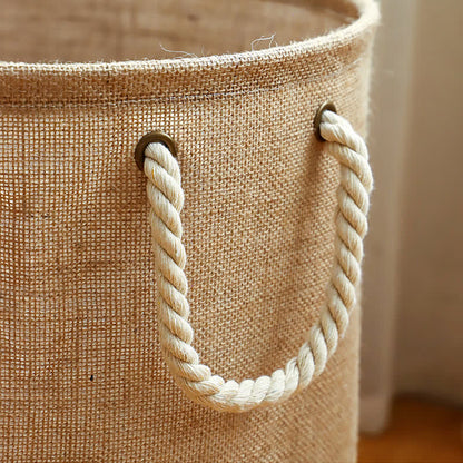 Nestly Textured Rope Handle Storage Basket