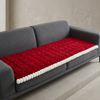 Tuftly Geometric Lattice Quilted Sofa Seat Cover